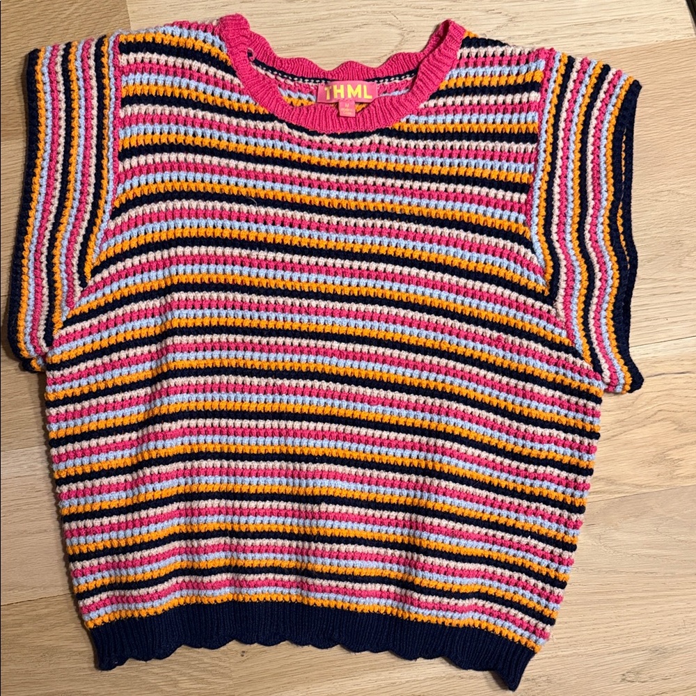 THML Multicolor Striped Sweater